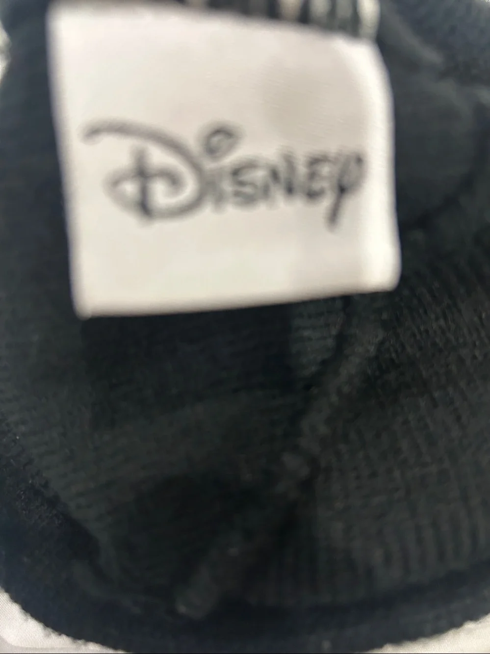 Disney Black Beanie with Winking Mickey Face
